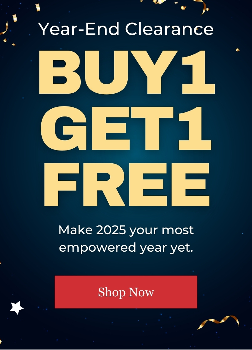 Year-End Clearance Buy 1 Get 1 FREE