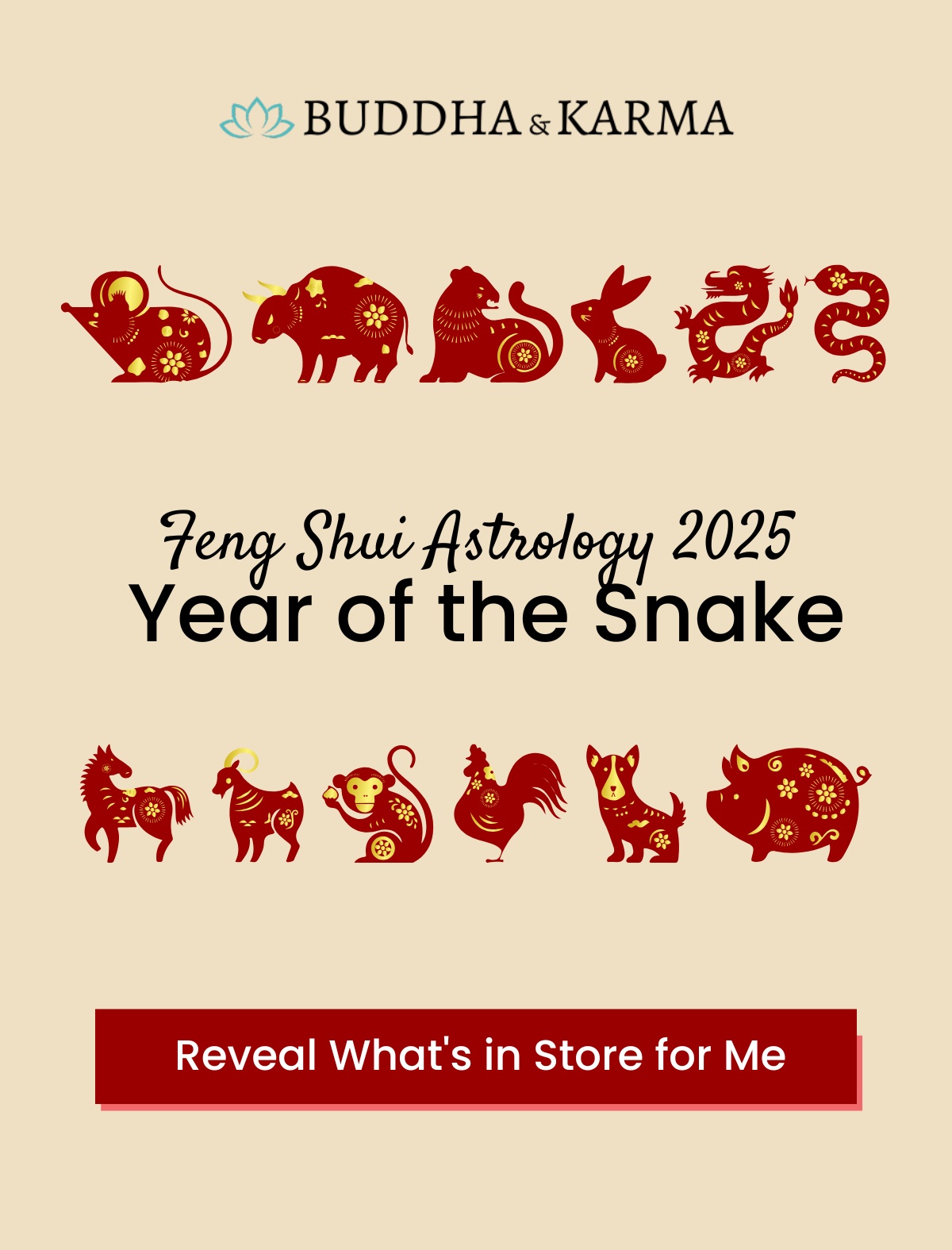 Feng Shui Astrology 2025 Year of the Snake